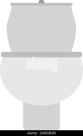 toilet icon on white background. flat style. toilet icon for your web site design, logo, app, UI. toilet seat symbol. Stock Vector