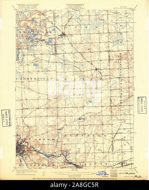 South Lyon Michigan Map South Lyon, Michigan, Map 1906, 1:62500, United States Of America By  Timeless Maps, Data U.s. Geological Survey Stock Photo - Alamy