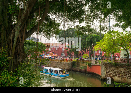 The historical city of Malacca in Malaysia Stock Photo