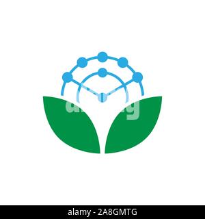 Antioxidant icon in flat style. Molecule vector illustration on white isolated background. Detox business concept. Stock Vector