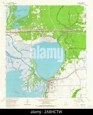 Usgs Topo Map Texas Tx Anahuac 105678 1961 24000 Restoration 2a8hctw 