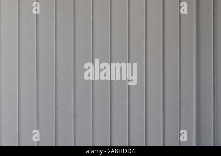 Windows with closed blinds on new building Stock Photo