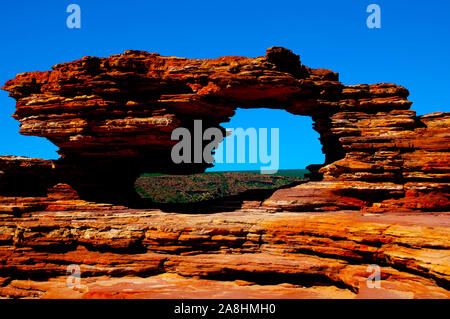 Nature's Window - Kalbarri National Park - Australia Stock Photo