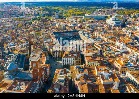 Plaza Mayor, Madrid, Spain Stock Photo