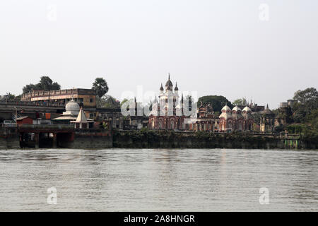 Belur Math, headquarters of Ramakrishna Mission, founded by philosopher Vivekananda Stock Photo