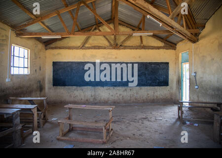 Class room in Siambu, Kenya Stock Photo