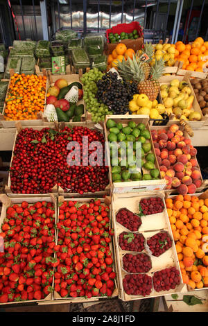 Fruit stand Stock Photo
