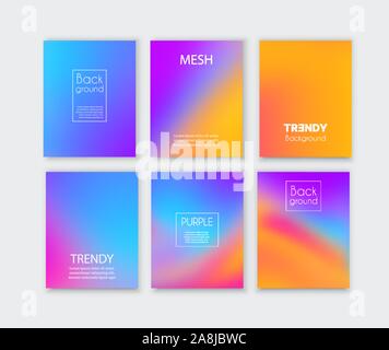 Abstract modern futuristic creative purple Stock Vector