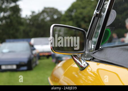 mgb rear view mirror