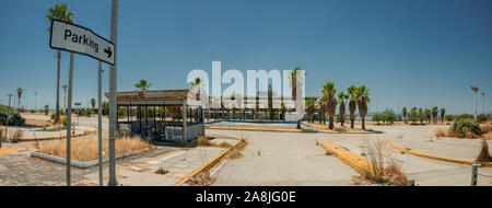 Impressions of the old Ellinikon Athens airport , abandoned in 2001 after the new Athens International Airport Eleftherios Venizelos (ATH) opened for Stock Photo