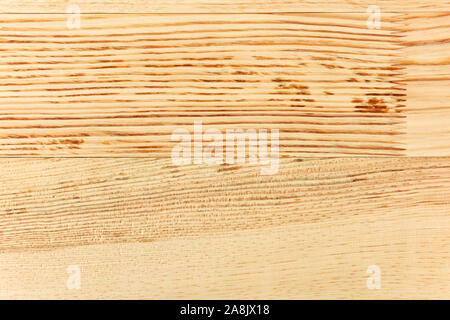 Finger joint wood panels. Wooden structure. Close up. Stock Photo