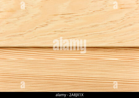 Two different textures of the same tree. Close up. Stock Photo