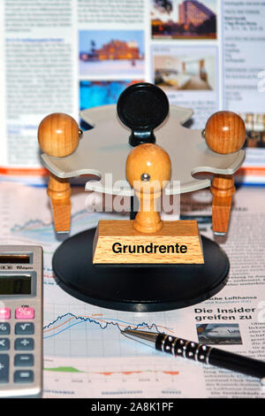 Stempel mit der Aufschrift: Grundrente