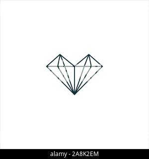 Diamond logo vector design templates Stock Vector