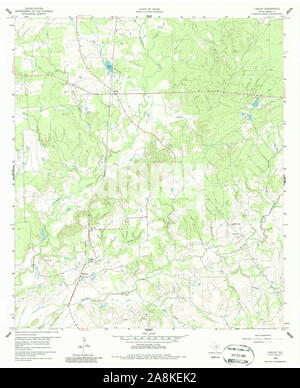 Carlos, Texas, map 1960, 1:24000, United States of America by Timeless ...