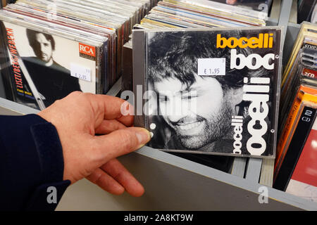 CD studio album: Andrea Bocelli – Bocelli Stock Photo