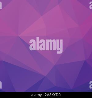 abstract purple and pink triangulated background. polygonal style vector template for design Stock Vector