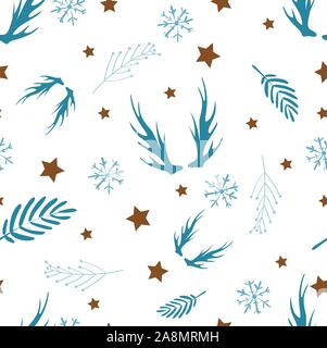 Scandinavian style light pattern. Stylish decor for textiles or paper.. Stock Vector