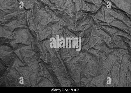 Close up crumpled creased paper old texture background for design Stock Photo