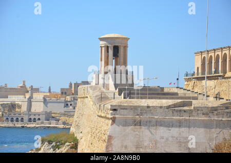 Siege Bell Memorial, Valletta Stock Photo