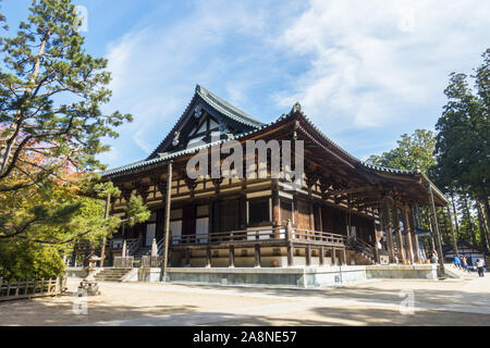 Wakayama Prefecture, Japan - October 31st, 2019: Mount Koya, the common name of a huge temple settlement in Wakayama Prefecture. Stock Photo