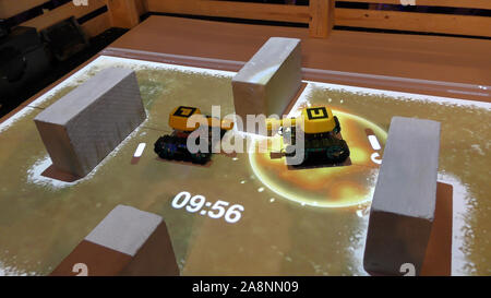 Intel computer controlled tank (c) with RealSense image recognition ...