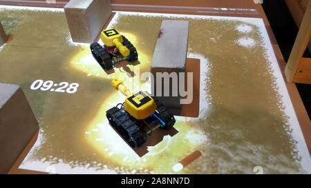 Intel computer controlled tank (c) with RealSense image recognition ...