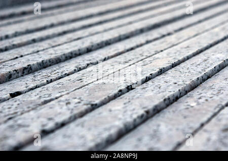 Big Stack Of Marbles alined at an angle Stock Photo