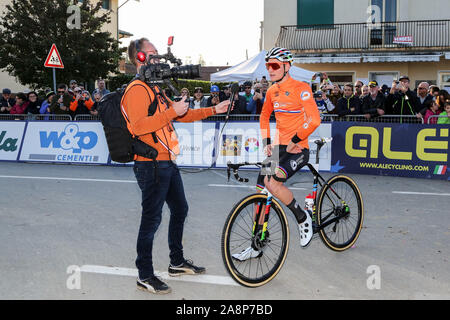 Silvelle, Italy, 10 Nov 2019, van der poel mathieu ned during European Cyclocross Championship - Ciclocross - Credit: LPS/Luca Tedeschi/Alamy Live News Stock Photo