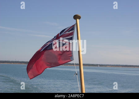 red ensign flag Stock Photo
