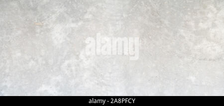 Texture of old, grungy, gray and white concrete or cement wall for background Stock Photo