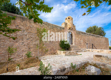 View of the historic venetian fort of Kazarma, Sitia, Crete Stock Photo