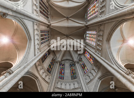 La Plata, Argentina - March 31, 2018: Interior of Cathedral of La Plata Stock Photo