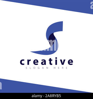 S Letter logo icon vector template Stock Photo