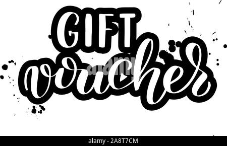Vector calligraphy stock illustration isolated on white background.  Stock Vector