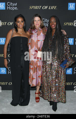 City of Hope Spirit of Life Gala at the Barker Hangar in Santa Monica, California on October 10, 2019 Featuring: Melissa Thomas, Jenifer Mallory, Phylicia Fant Where: Los Angeles, California, United States When: 11 Oct 2019 Credit: Sheri Determan/WENN.com Stock Photo