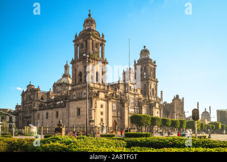 Mexico City Metropolitan Cathedral in Mexico Stock Photo