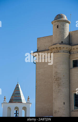 The Old Buildings in Cadiz Stock Photo