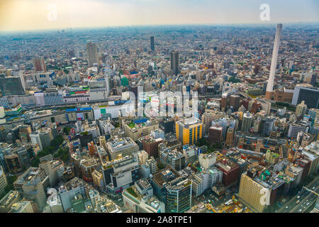 Sky Circus Sunshine 60 Observatory, Sunshine city, Ikebukuro district, Toshima, Tokyo, Japan, Asia Stock Photo