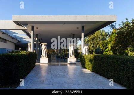 THESSALONIKI, GREECE - SEPTEMBER 22, 2019: Archaeological Museum in city of Thessaloniki, Central Macedonia, Greece Stock Photo