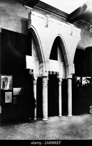 Exhibition of Gaudí's works in Paris, 1910. Stock Photo