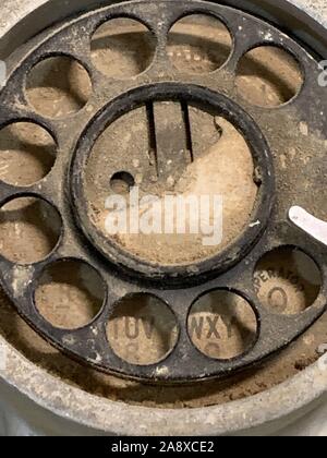 Old Intercom System Stock Photo