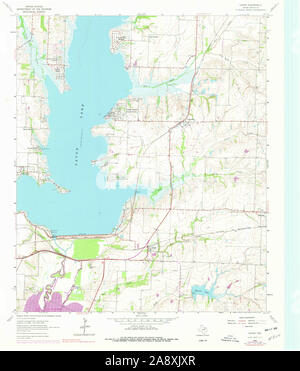 Lavon, Texas, map 1963, 1:24000, United States of America by Timeless ...