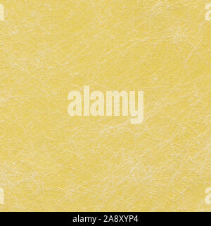 Yellow paper background with white pattern Stock Photo
