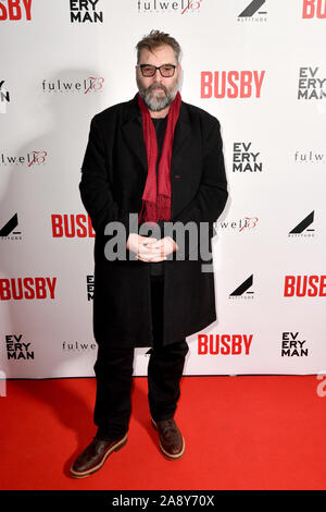 Actor and great nephew of Matt Busby, Brendan Coyle during the World Premiere of new feature documentary, BUSBY, at Everyman Manchester St Johns, Manchester. Stock Photo