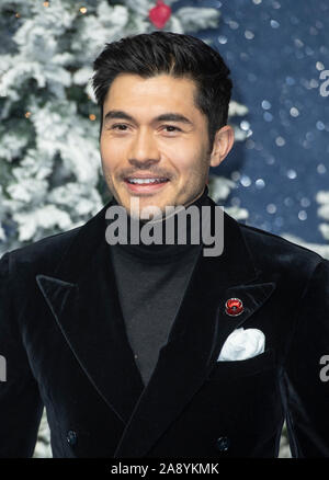 London, UK. 11th Nov, 2019. LONDON, ENGLAND - NOV 11: Henry Golding attends the UK Premiere of “Last Christmas” at the BFI Southbank on November 11, 2019 in London, England. Credit: Gary Mitchell, GMP Media/Alamy Live News Stock Photo