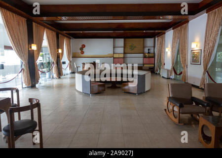 lounge meeting room inside Independence Palace in Ho Chi Minh City / Saigon Vietnam Stock Photo