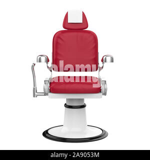 Barber Chair Isolated Stock Photo