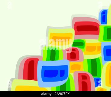 Abstract colorful background. EPS10 vector illustration. Stock Vector