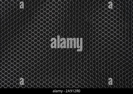 Carbon black honeycomb fiber surface. Abstract texture and background Stock Photo